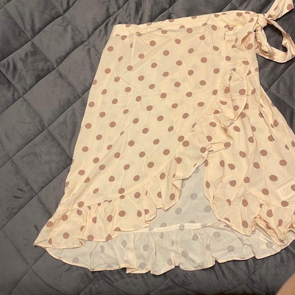 NWT Cupshe Wrap-skirt